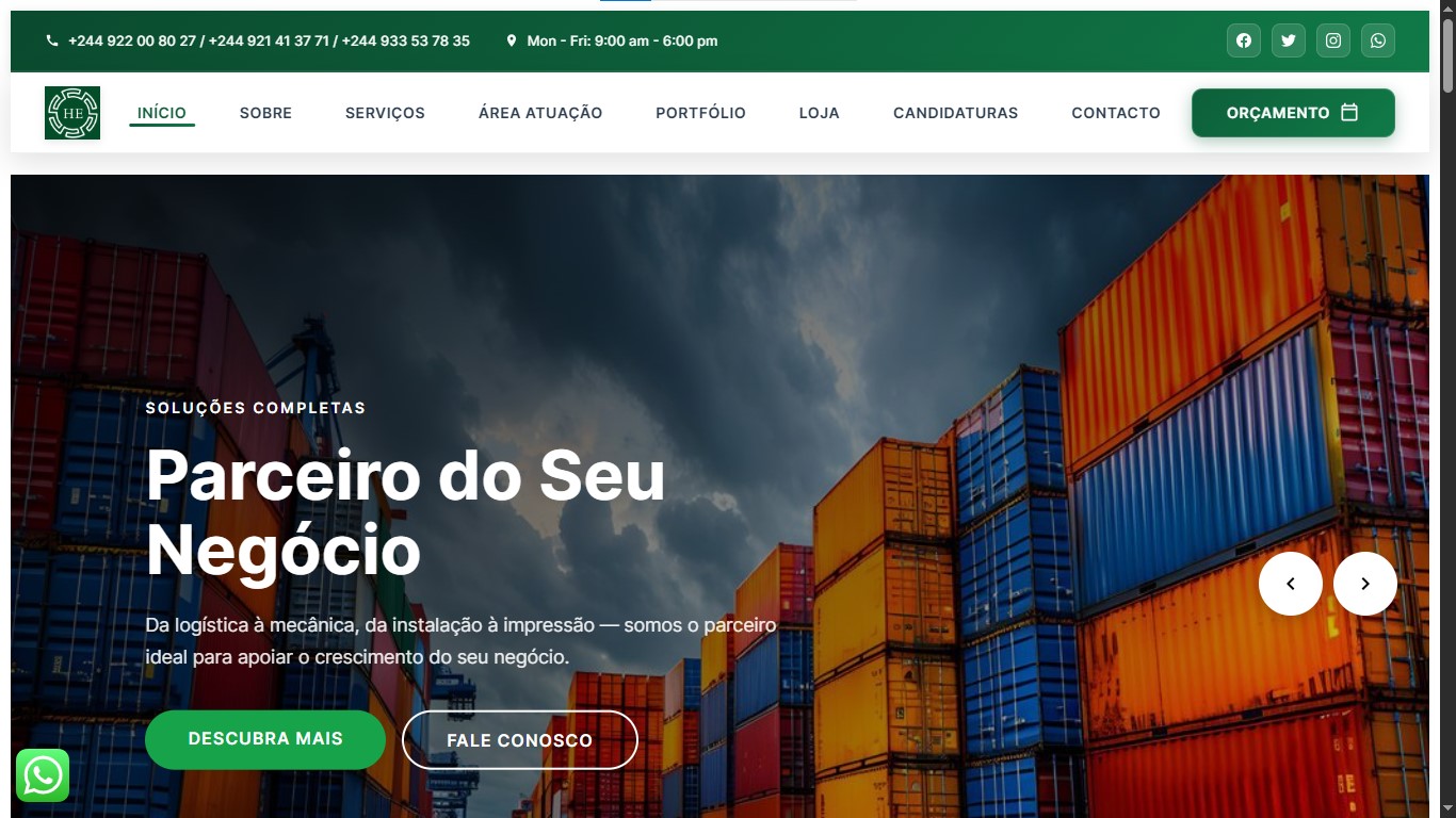 Haliedo Expresso Website